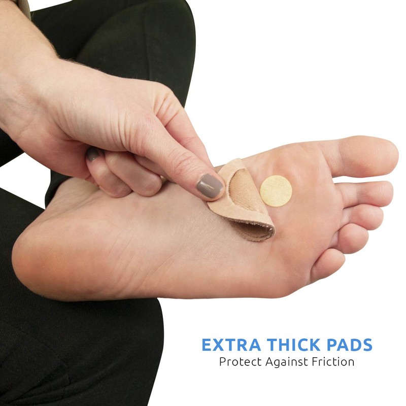 Comfort Zone Extra Thick Callus Remover Pads for Feet, Contains