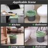 RTBQJ-AT 100% Biodegradable Bin Liners, 20L 100 Bags Biodegradable Food