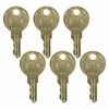 6PCS E114 Paper Towel Dispenser Keys for E-114 Toilet Paper