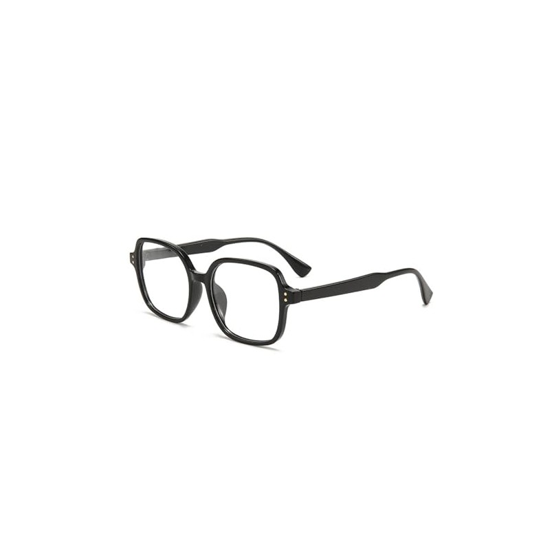 Lairesen Vintage Oversized Blue Light Blocking Glasses - Square Frame,