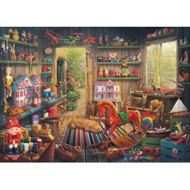 Ravensburger Puzzle 12000576 - Spielzeug von damals - 1000 Teile Puzzle für Erwachsene und Kinder ab 14 Jahren