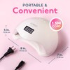 SUNUV UV Light for Nails, UV LED Nail Lamp with