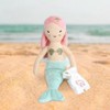 MON AMI Mermaid Tooth Fairy Doll - 10", Premium Plush