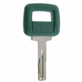 Ignition Starter Keys 11039228 17225331 for Volvo Loader, Haul Truck, Articulated Excavator – Compatible with Clark-Michigan Heavy Equipment, Laser Cut Plant Key Replacement