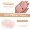 TOVINANNA Sets Anxiety Relief Massage Stone Round Edges Worry Stone