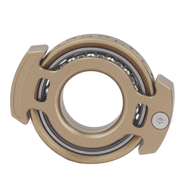 Fingertip Gyroscope Reduce Anxiety Free Rotating Metal Ring Decompression Toy