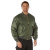 Rothco MA-1 Flight Jacket, M, Sage Green