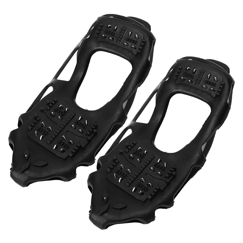 1 Pair Universal 24 Teeth Anti Slip Ice Cleat Shoe