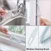 Window or Sliding Door Track Cleaning Brush, Tile Lines Brush,Window