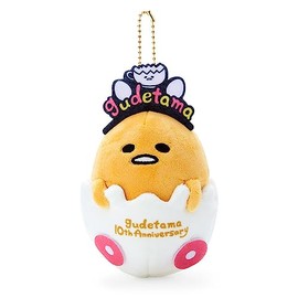 Sanrio 051934 Gudetama Mascot Holder Kara (Gudetama Land)