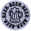 Patch, Embroidered Patch (Iron-On or Sew-On), Beer Beer Beer, Beer