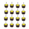 FEIHU 30mm Flap Wheels,80 Grit.1/4" Shank Diameter for Removing Rust,