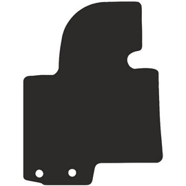 Wielganizator Car Mat - Suitable for Kia Sportage III SUV 2010-2015 - Velour - Car Accessories - Car Floor Mats - Floor Mat Car - 1 Piece - Black