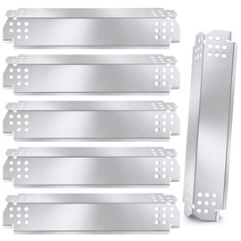 Criditpid Replacement Parts for Nexgrill 720-0896B 720-0898 720-0888 720-0888N 720-0830H 720-0896 720-0882A Gas Grill, Stainless Steel Heat Shield Burner Cover for Nexgrill 6 Burner 720-0896B