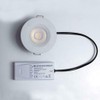 UKEW 6W LED Recessed Ceiling Downlight - White 600 Lumens