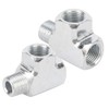 1/8 npt Tee Pipe Fitting, Car Aluminium Alloy T Type