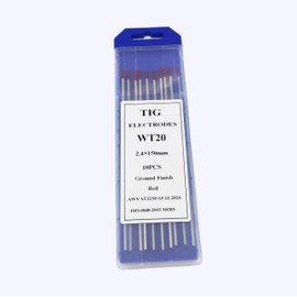 Thoriated TIG Welding Tungsten Electrodes 2.4mm 10-Pack