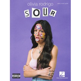 Olivia Rodrigo - Sour | Piano/Vocal/Guitar Songbook with 11 Songs from the Debut Album | Sheet Music for Piano Voice and Guitar | Play Drivers License and More | Pop Music Book for Fans and Students