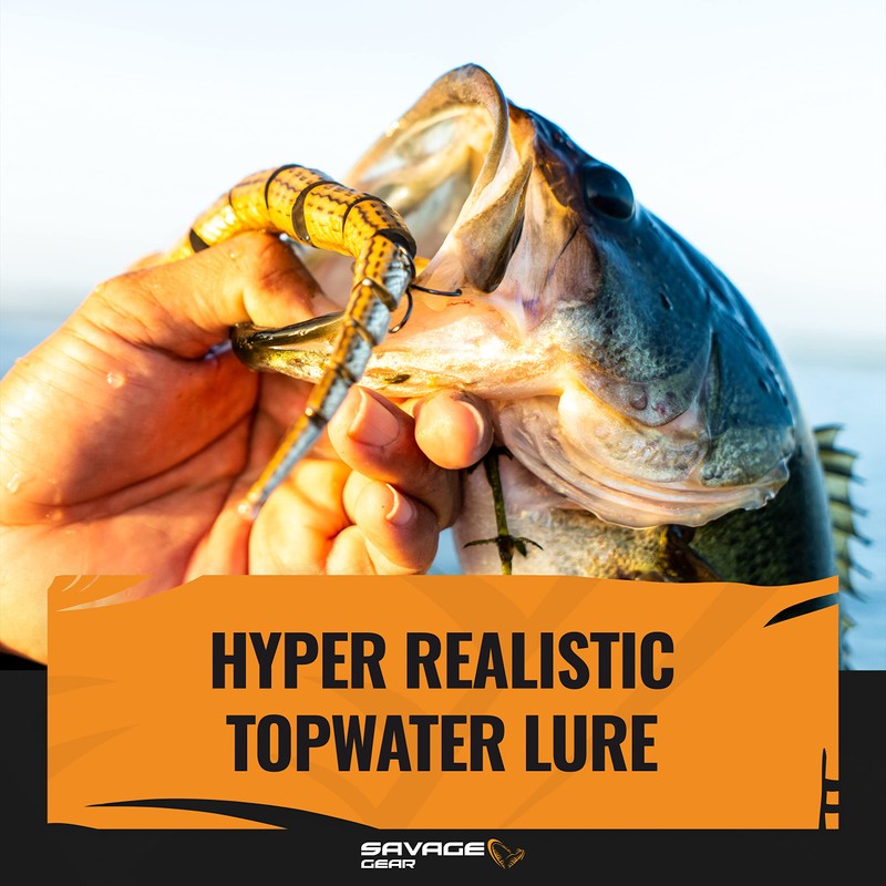 Savage Gear 3D ウェイクスネーク 8フィート グリーンスネーク