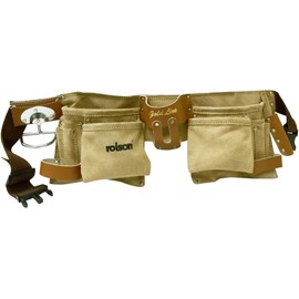 11 Pcs Double Leather Tool Belt Number of Compartments 11 Tool Box