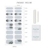 Gel Nail Stickers Halloween Semi Cured Gel Nail Strips Wraps