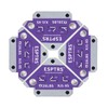 ESPTRS Arrow Welding Magnet, Purple, Metal Construction, 28 LBS Holding