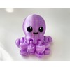 Big Light UP Translucent 3D Printed Octopus (Purple)
