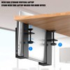 FAMKIT Side Shelf on Desk, 2 Pieces Laptop Holder Table