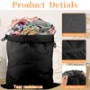 Large Laundry Bag,2 Pack Waterproof Travel Laundry Bag,Foldable Dirty Clothes