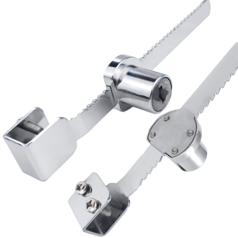 Litensh Sliding Blade Saw Lock with Key Different, Reptile Vivarium