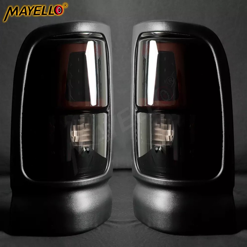 mayello Fit 1994-2001 Dodge Ram 1500 2500 3500 Black LED