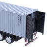 1: 48 Alloy Container Truck Model Toy Highly Simulation Children