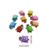 Lighibeuty 100 PCS Cute Tiny Turtles for Crafts,Luminous Mini Turtle