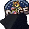 Tavashome Funny Humor Cute USA Doge Meme Embroidered Patches, Hook