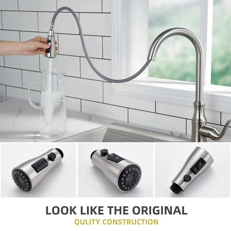 Angle Simple Kitchen Faucet Head Replacement, Sink Faucet Sprayer Attachment,...