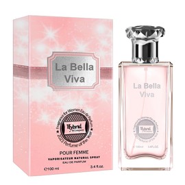Hybrid & Company La Bella Viva Pour Femme Eau De Parfum Natural Spray Vaporisateur,3.4FL.OZ