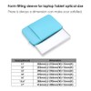 B2015 Laptop Sleeve Soft Zipper Pouch 13'' Laptop Bag Replacement