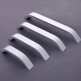 SKFGNX Big Size Knob Cabinet Furniture Door Handles Knobs Bedroom Closet Dresser Kitchen Drawer Pulls Modern Style Aluminum Long Handle,Aluminum 192mm