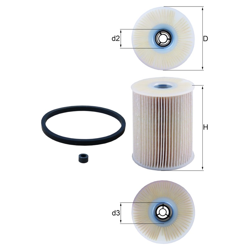 Knecht KX 231D Fuel filter