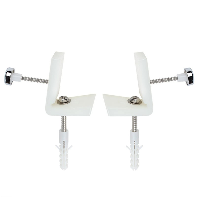 Cheeroyal Angled Floor Bathroom WC Toilet Pan/Bidet Side Fixing Bathroom
