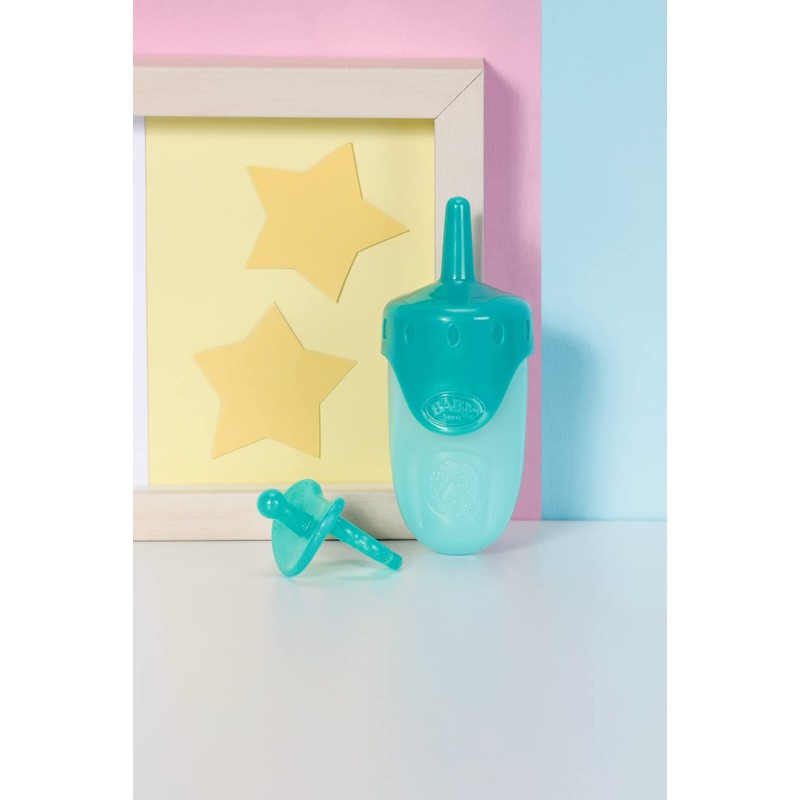Baby Born 833131 Little Bottle and Dummy 2 Assorted 36