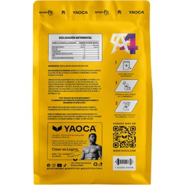 YAOCA | SmartFit by Yaoca | Creatina Monohidratada 500g | Fórmula Micronizada de Alta Pureza | 100 Servicios | Sin Sabor