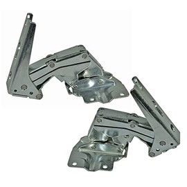 Bosch Siemens 12004051 Set Top and Bottom Hinge Door Hinge Joint Suspension Fridge Freezer Combination