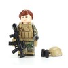 Battle Brick Season 1 Collectible Female Army Combat Soldier |
