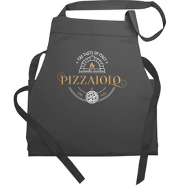 Shirtracer - Apron Gift - Pizza Apron - Men - Pizzaiolo Pizza Baker, 2 anthracite