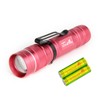ULTRAFIRE Mini Pocket LED Flashlight with 1.5V AA Alkaline Battery,