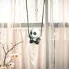 LXQTAO Resin Cute Skull & Acrylic Bat Rearview Mirror Decorations,