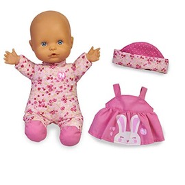 Nenuco -Baby Talks, Wir ziehen Uns an! Doll with Sounds for Girls and Boys from 1 Year (Famosa 700016282)