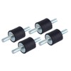 4pcs M6 20 * 20 Rubber Mounts,Air Compressor Pump Anti