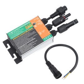 Grid Tie Micro Inverter, 300W Solar Micro Inverter, 3 Phase Photovoltaic Micro Grid Tie Inverter, AC220V MPPT Pure Sine Inverter with Temperature Islanding